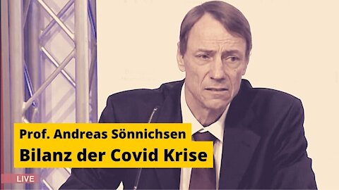 Prof. Andreas Sönnichsen: Bilanz der Covid Krise | Pressekonferenz 21.12.2021