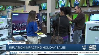 Inflation impacting holiday sales in Arizona