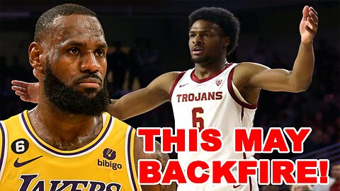 Bronny James makes SHOCKING decision that could lead to EMBARRASSMENT for himelf and LeBron!