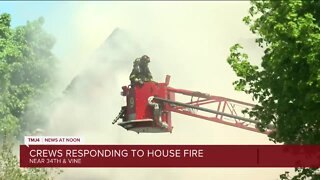 1 injured, 2 homes collapse after fire in Milwaukee