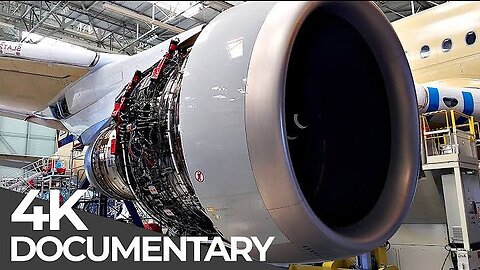 Giant Aircraft: Manufacturing an Airbus A350 | Mega Manufacturing