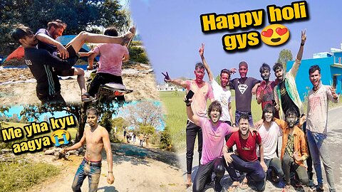 Holi special Vlog ❤️ with s3k family