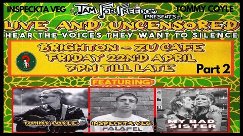 Jam For Freedom With Inspeckta Veg & Tommy Coyle (Part 2)