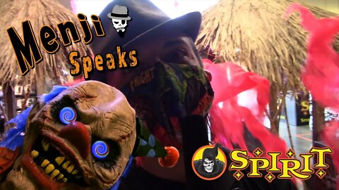 Menji Speaks - Spirit Halloween Store Tour | Halloween Decorations 2020