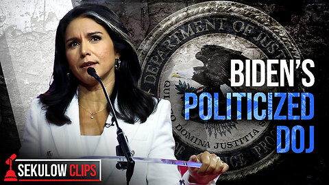 Tulsi Gabbard Defends Trump, Speaks on President Biden’s Politicized DOJ