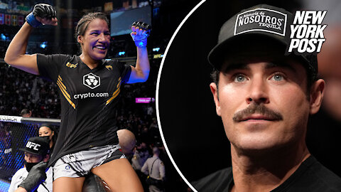 Julianna Pena caught Zac Efron staring at her before UFC shocker