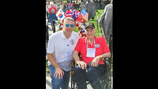 Honor Flight 25 Scarlett welcome home v1