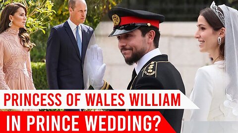 Royal Jordan's Crown Prince Hussein Ties the Knot with Rajwa Al Saif in a Majestic Wedding!