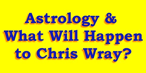 Astrology & What May Happen to Christopher Wray?