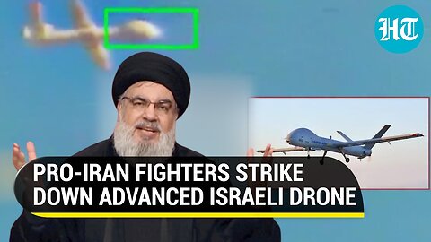 Iran-linked Group Launches Surface-To-Air Missile Attack On Israeli Aircraft Hermes 900 | Watch