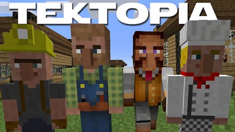 Minecraft Tektopia ep 1 - Getting Started With A New Colony