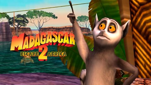 MADAGASCAR 2 (PS2) #10 - A caverna de água na África! | The Watering Hole & Water Caves (PT-BR)