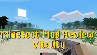 Minetest Mod Review: Vitality