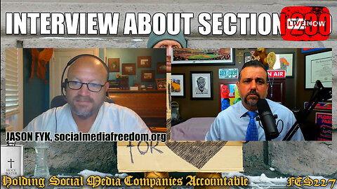 Interview About Section 230 with Jason Fyk!