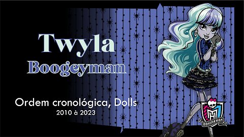 Monster High / Twyla Boogeyman / Chronological order, dolls from 2010 to 2023
