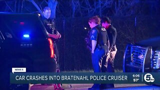 Car crashes into Bratenahl Police cruiser