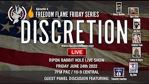 Freedom Flame Friday series: DISCRETION