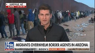 Fox Reporter in Shock Over Biden's Open Border