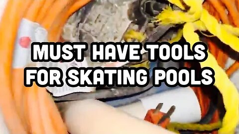 Must Have Tools for Skating Pools #tobyburger