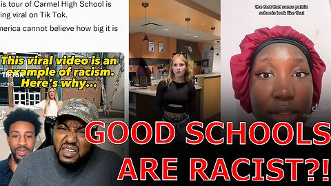 Woke TikTokers CRY Racism Over Predominately White Carmel High School Having Nice Things