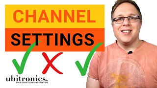 YouTube Channel Settings Explained - YouTube Channel Features
