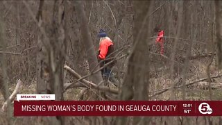 Sheriff says body found appears to be that of missing Geauga County woman