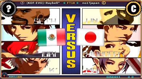 The King of Fighters 2001 ([KOF-EVO]~Raybell* Vs. no17japan) [Mexico Vs. Japan]