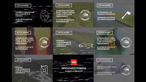 Chascarro en cierre de transmisiones de TVN anunciaba la próxima pandemia de Zombis VACUNADOS