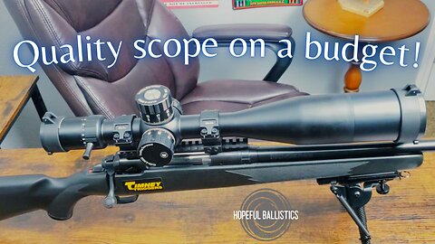 My first DiscoveryOpt rifle scope!