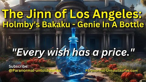 The Jinn of Los Angeles: Holmby's Bakaku - Genie In A Bottle #jinn #jinnie #genie #arabic #الجن