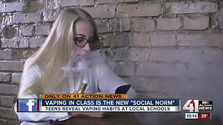 Local students: Vaping in class, school bathrooms a 'social norm'