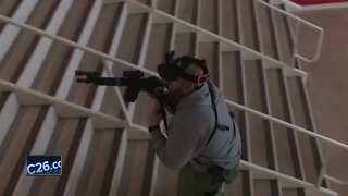 Multiple agencies train for potential threats