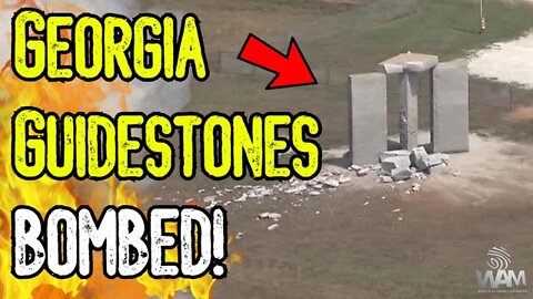 GEORGIA GUIDESTONES BOMBED! - WATCH As Depopulation Agenda CRUMBLES! - Rubble Of The Globalists!