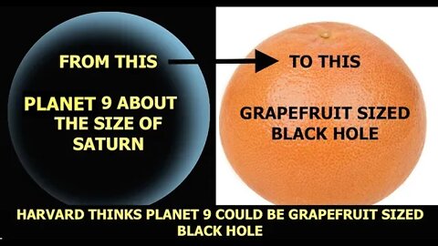 Harvard Scientists Theory, Planet 9 or Planet X is a Black Hole the Size of a Grapefruit, Latest