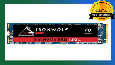 M.2 NVMe Seagate SSD Speeds Up To 3Gbps Speeds The IronWolf 510 performance