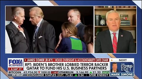 Rep James Comer: Biden Family Is The Most Corrupt Political Family In History