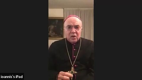 Archbishop Vigano - WEF is threatening governments