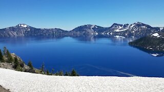 Crater Lake in Oregon