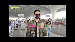 Karan Johar & Masaba Gupta snapped at the airport | SpotboyE