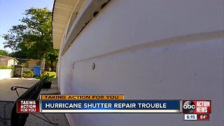 Homeowner spent thousands on shutters, but couldn't get them to work