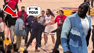 Shannon Sharpe gets into HEATED altercation with Grizzlies players while shilling for LeBron James!