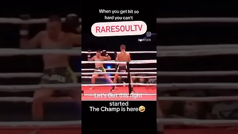Hit So Hard He FORGOT The Fight STARTED! 😂😂 #short #voiceover #boxing