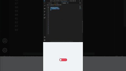 How to Build a Gravity switch with HTML and CSS