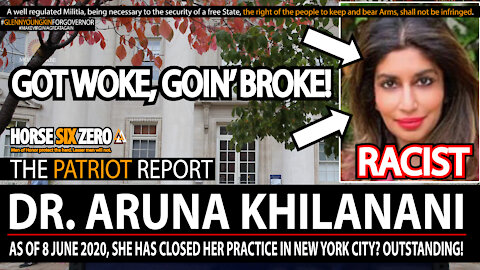 DR ARUNA KHILANANI slammed ONLINE closes OFFICE in NEW YORK after SHOOTING WHITE PEOPLE comments