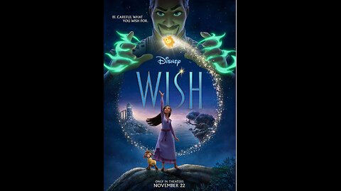 WISH OFFICIAL TRAILER - (2023) #waltdisney #animation #musicalcomedy #kingdomofRosas #asha #star