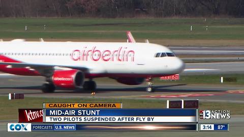 Air Berlin flight pilots buzz tower