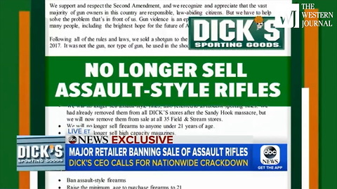 Top CEO Goes All-In On Gun Control... Major Retailer Refuses Sales Of AR-15s