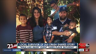 Local survivor of DUI crash shares story