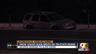 Erlanger PD warns drivers should 'stay off roads' due to slippery conditions