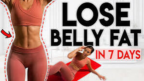 How to Lose Belly Fat in 7 Days At Home